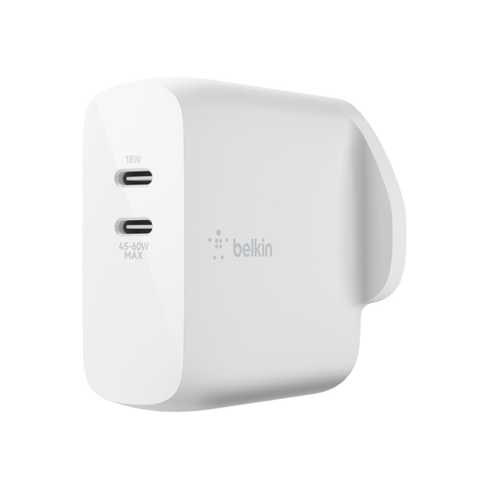 Belkin 63w Fast Dual Type C Power Charger