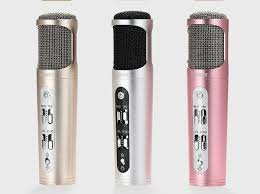 REMAX - k02 DC 5V Singing Tool, with Microphone, Noise Canceling, Suitable for KTV Meetings, Compatible with IoS Android Smart phones and PC