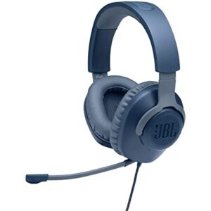 JBL QUANTUM 100 WIRED GAMING HEADSET BLUE