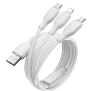 BASEUS ULTRA FAST USB A TO USB C-M-L CABLE 1.3M