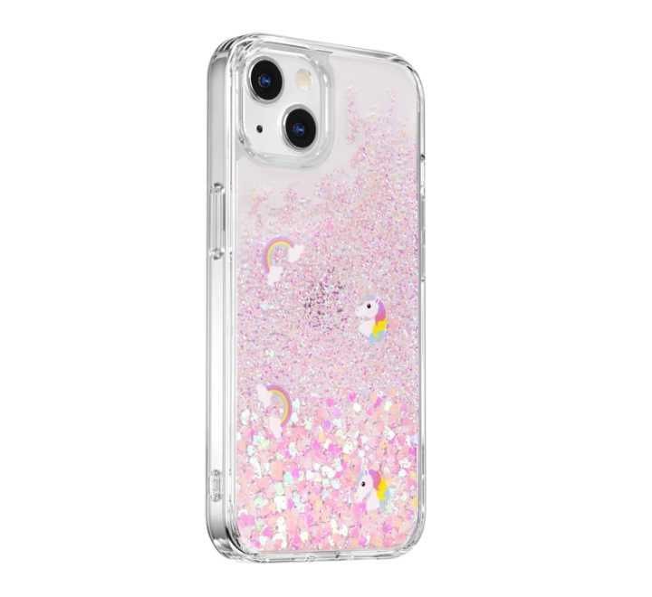 Green Happiness 3D Glitter Resin Case iPhone 13 Pro Max 6.7" - Image 4