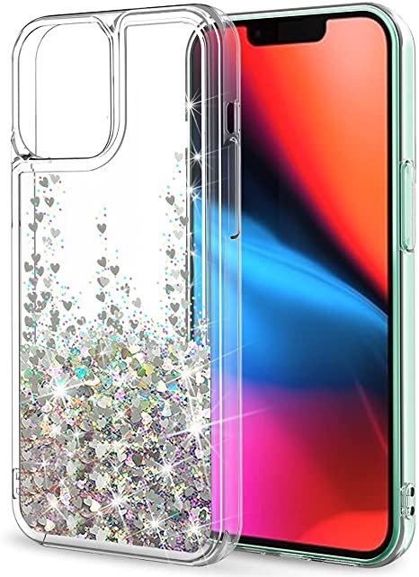 Green Happiness 3D Glitter Resign Case iPhone 13 PRO 6.1" - Image 3
