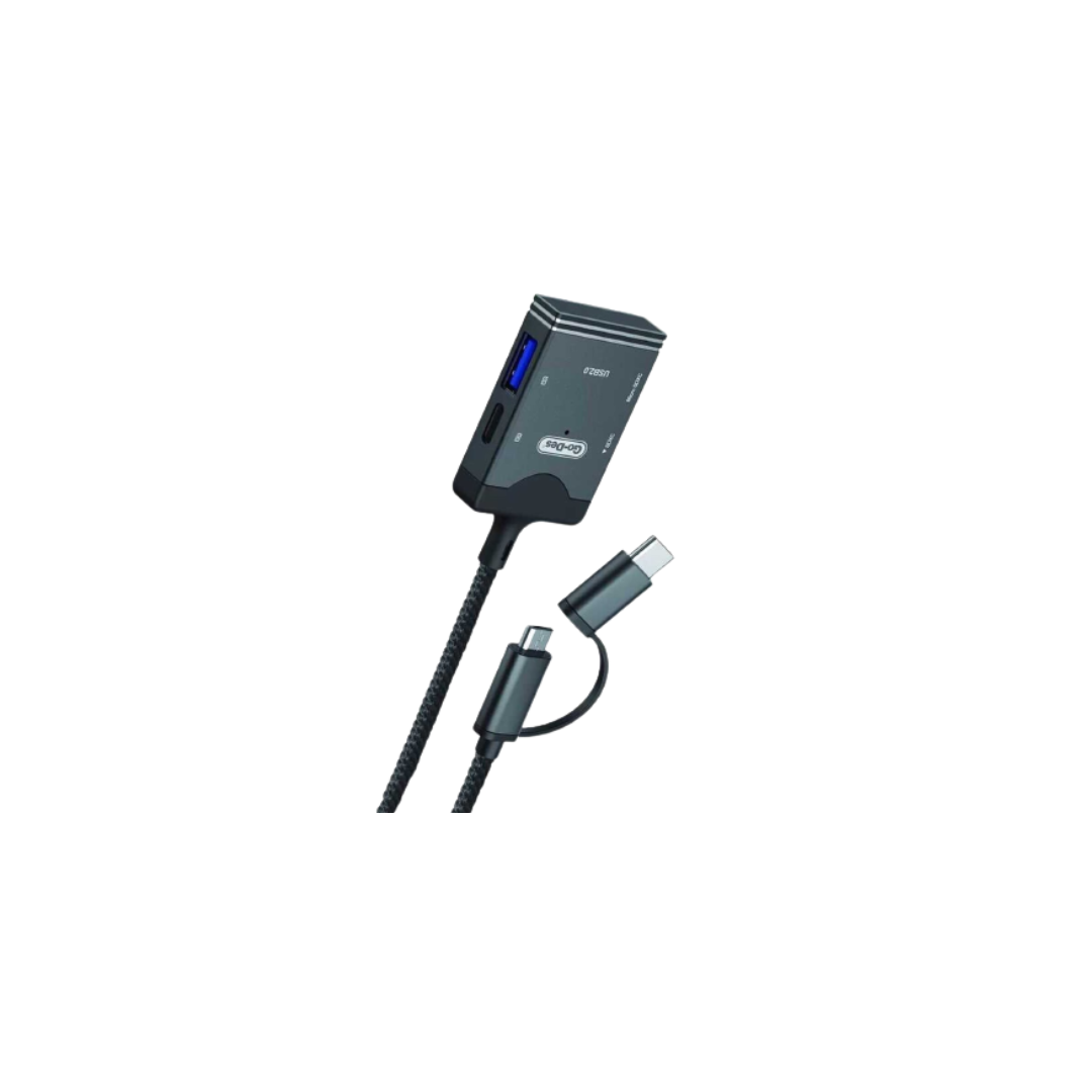 GO-Des Multifunction GD-DK106 OTG Adapter 5 in 1