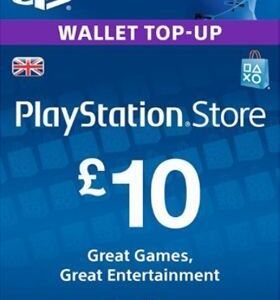 PlayStation UK BP10 Gift Card