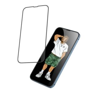 Green iPhone 13 6.7" Silicone+Edge Glass