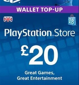 PlayStation UK BP 20 Gift Card
