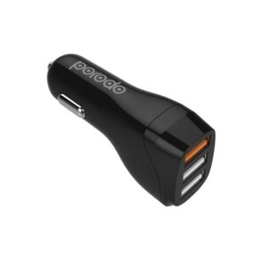Porodo USB A Triple Port 30W Car Charger