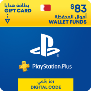 PlayStation Bahrain Wallet Topup USD 83 Gift Card
