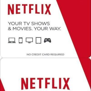 Neflix $60 Gift Card