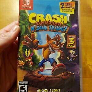 Nintendo Switch Crash Bandicoot N Sane Trilogy