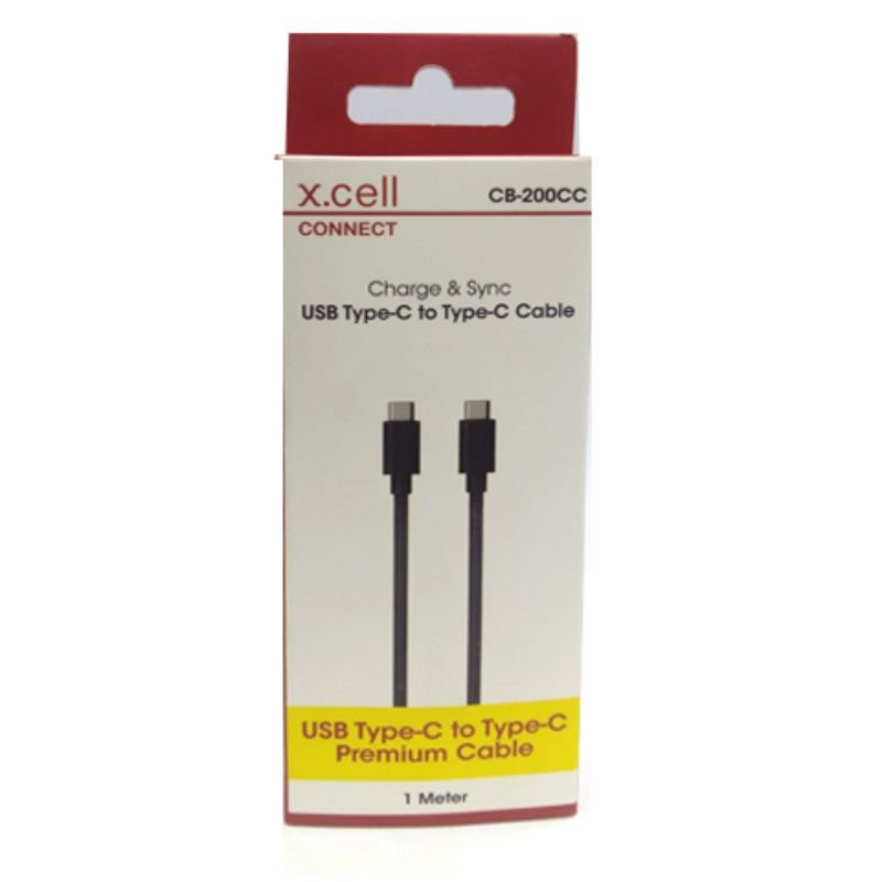 X.cell CB-200CC USB Type C to Type C Cable