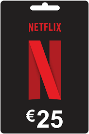 Netflix Eu 25 Gift Card