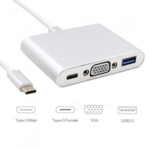 Type C To VGA USB Type C Female  Adapter