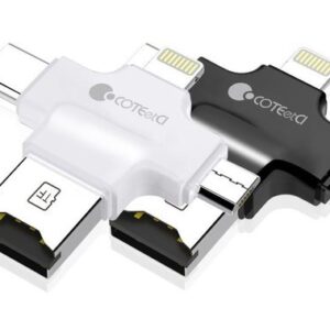 COTEECI 4  In 1 Card Reader Adapter