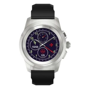 MyKronoz ZeTime Original Hybrid Smartwatch 44mm with Mechanical Hands Over a Color Touch Screen