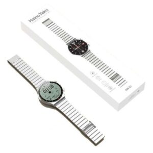HainoTeko RW22 Smart Watch 2.5 Curve Silver 30 Day Battery Life Free 3 Strap