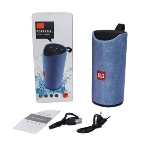 Portable Bluetooth Speaker 10W Wireless Stereo Mini Column Bass Music Speaker Outdoor Waterproof TG-113 - Image 2
