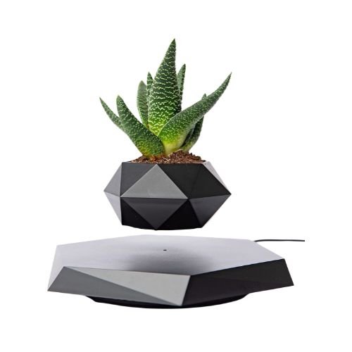 HCNT Floating Plant Pot With Magnetic Levitation Technology with 360 Degree Sunlight Exposure