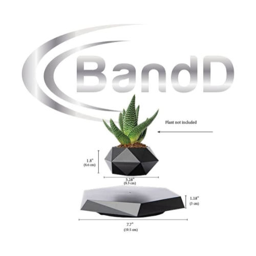 HCNT Floating Plant Pot With Magnetic Levitation Technology with 360 Degree Sunlight Exposure - Image 4