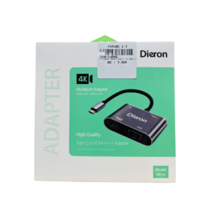 Dieron MP4A High Quality Type C To HDMI 4 IN 1 4k Adapter