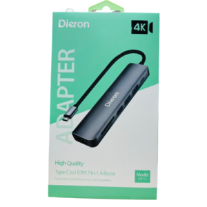 Dieron High Quality Type C To HDMI 7 IN 1 Adapter