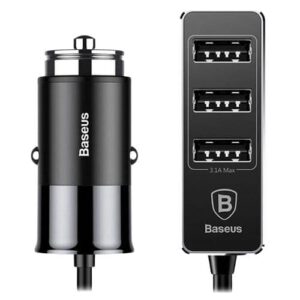Baseus 4 in 1 USB Port Car Charger 5.5A