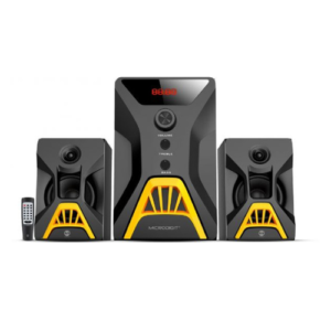Microdigit MD803MS Premium 2.1CH 3-Piece Multimedia Speaker With USB Flash Bluetooth With Remote Control