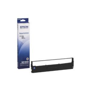 Epson LQ 350 Printer Ribbon Cartridge, Black S015633
