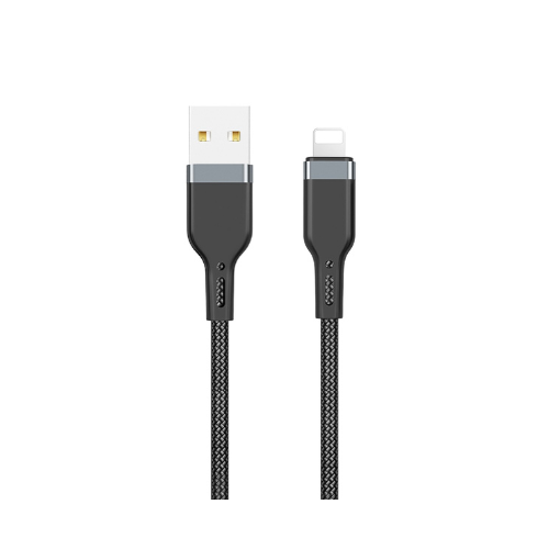 WIWU PT01 Platinum Cable USB To Lightning 1.2m Black