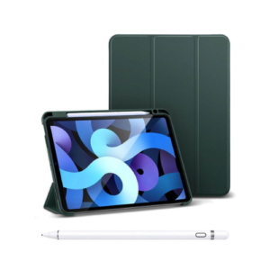 Green Premium Vegan Leather Ipad Pro 12.9" (2021) Case