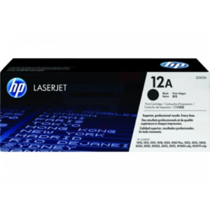 HP 12A Black LaserJet Toner Cartridge | Q2612A