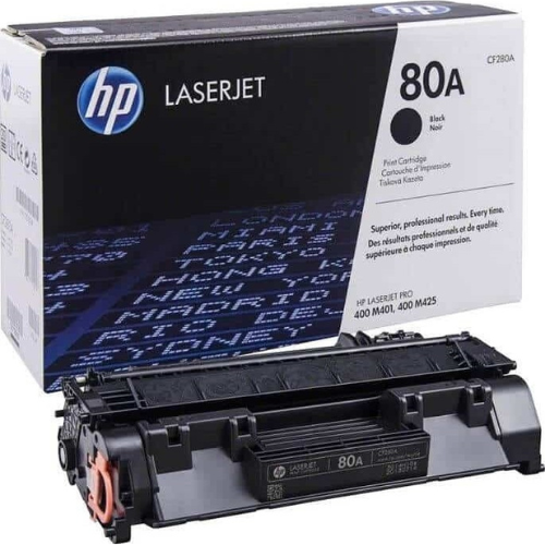 HP 80A Black LaserJet Toner Cartridge | CF280A