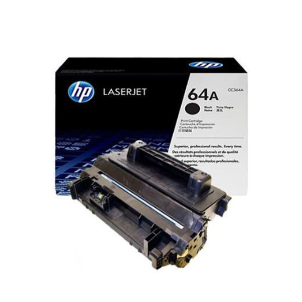 HP 64A Black LaserJet Toner Cartridge | CCC364A