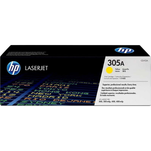 HP 305A Yellow Toner Cartridge | CE412A - Image 2