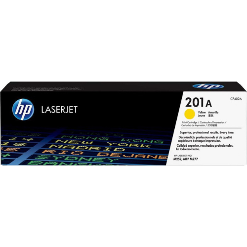 HP 201A Yellow LaserJet Toner Cartridge | CF402A