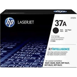 HP 37A Black LaserJet Toner Cartridge | CF237A