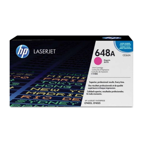 HP 648A Magenta LaserJet Toner Cartridge | CE263A - Image 3