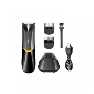 Kemei KM-3208 USB Fast Charging Waterproof Body Hair Trimmer