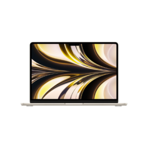 Apple 13-inch MacBook Air: Apple M2 chip with 8-core CPU and 10-core GPU, 512GB - Starlight  MLY23AB/A