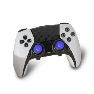 Porodo Gaming PS5 Edge Controller 6in1 Thumb Stick Caps + Back Buttons combo Blue PDX614-BU