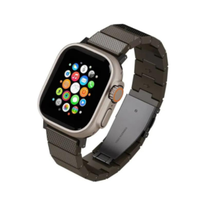 Levelo Fusion Resin Strap For Apple Watch 45 /49mm - Brown