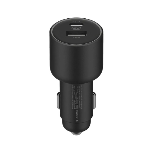 Xiaomi Mi 67W Dual-Port Fast Charging Car Charger Black