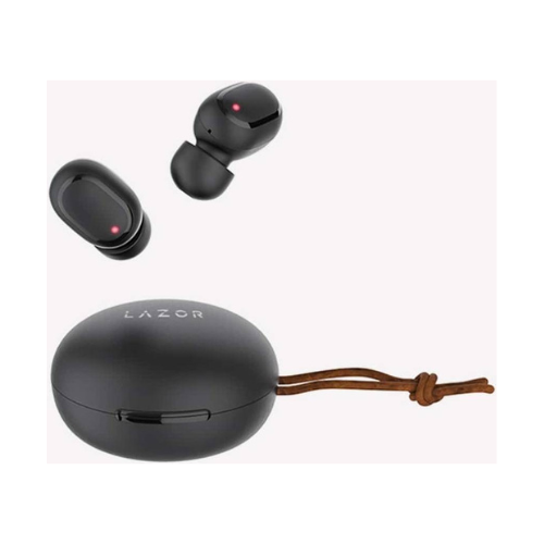 Lazor Fusion + EA225 Earphones, Bluetooth 5.0 Connectivity 300mAh Battery Capacity, Black - Image 2