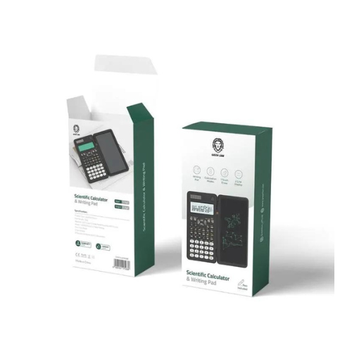 Green Lion Scientific Calculator & Writing Pad GNSCALWPADBK