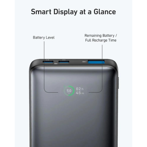 Anker 533 PowerCore Power Bank 25W 10000 mAh A1249H11– Black - Image 2