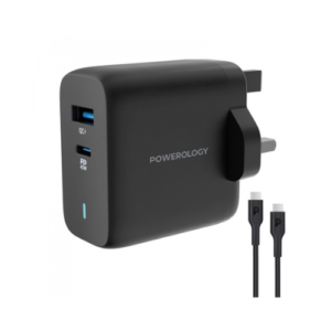 Powerology PD45W Ultra Quick GAN Charger