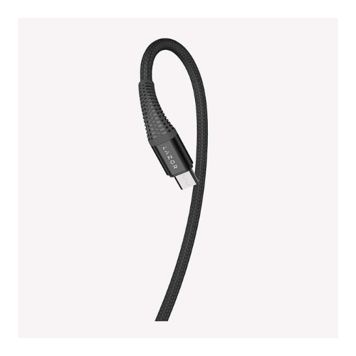 Lazor Flow CM32 USB-A to Micro-USB Cable, Fast Charging Cable, 1m Length