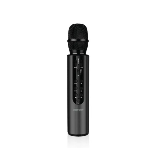 Green Lion Karaoke Microphone Black