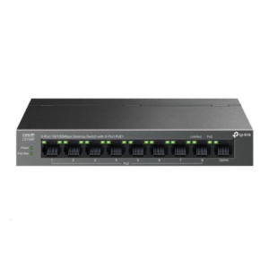 TP LINK LS109P 63W 8 PORT Poe Switch