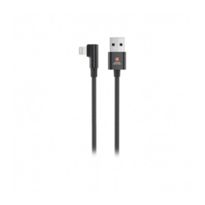Swiss Military USB A TO Lightning 20W Cable Black 2M